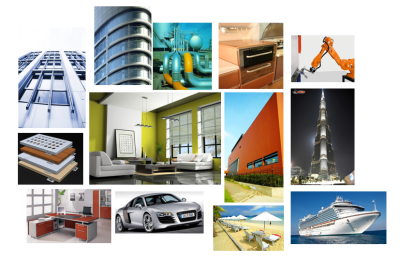 防腐钢塑板在各个领域的应用